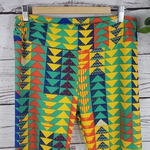 LULAROE Stretch Lounge Tall & Curvy Leggings Size - Picture 3 of 9